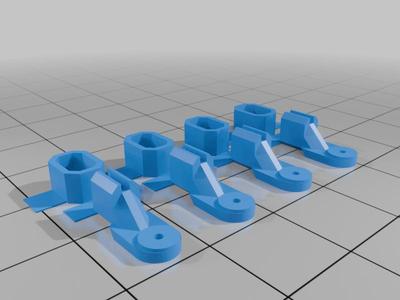 Rod Lock Shorterer Strongerer for Smallerer RC planes or for very short pushrod lengths