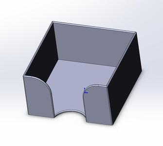 Simple memo blocks holder