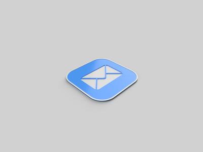 Mail app drinks coaster