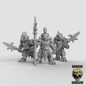 Armored Owls with pollarms (Pre Supported)