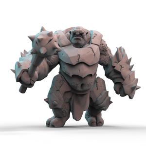 Armoured Cave Troll (pre-supported)