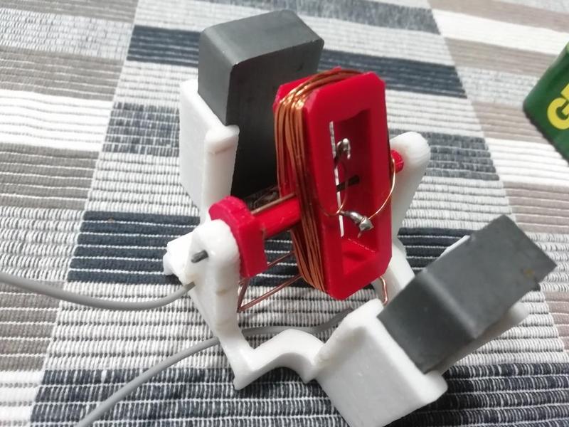 Motor eléctrico para imanes de 10x20x40