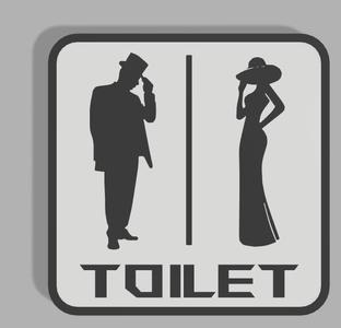 Toilet Sign