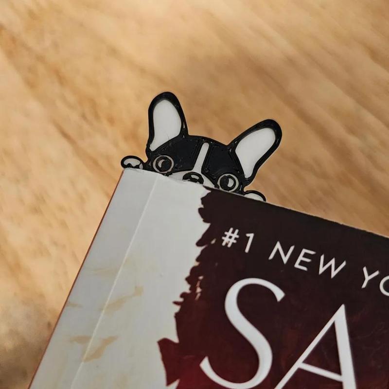 Boston Terrier (or Frenchie) bookmark