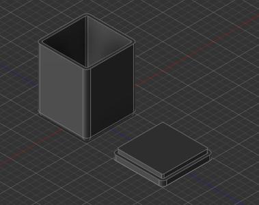 Various boxes with lids/Различные коробочки с крышками