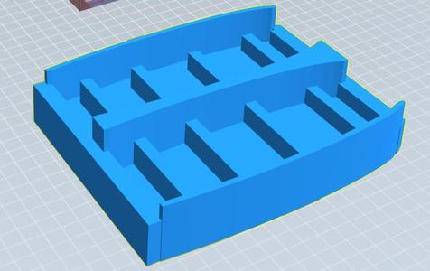 Double Trident holder for neptune apex