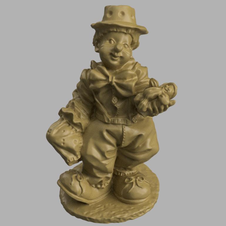 Clown chiffon Poupée