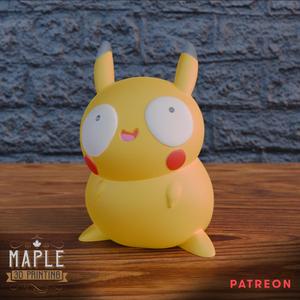 Derpy Pikachu - Pokemon