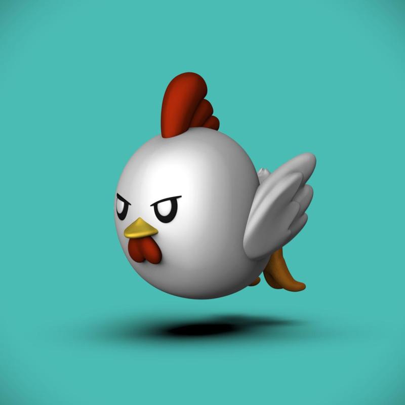 Chikipi Attack (+MMU 3mf) -Palworld Fanart