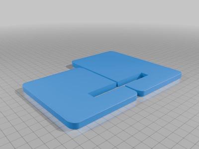 Simple Interlocking Phone Stand