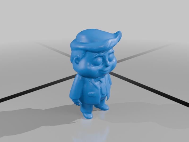 Donald J. Trump-3D MODEL