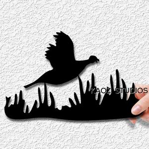 pheasant wall art hunting wall decor bird decoration