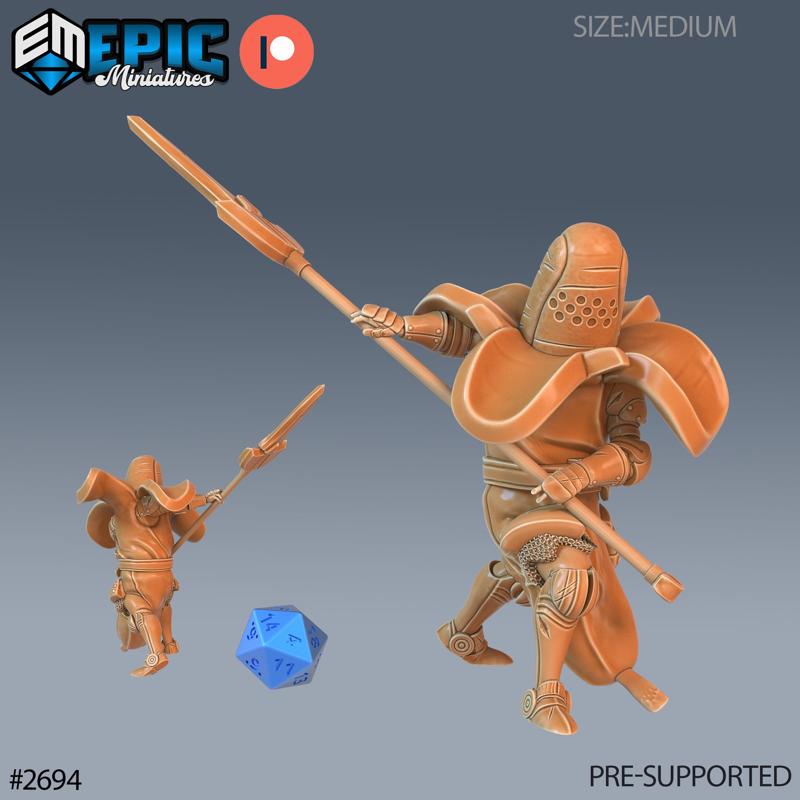 Banana Knight Spear / Fruit Warrior / Yellow Humanoid / Tree Spirit / Crop Fighter