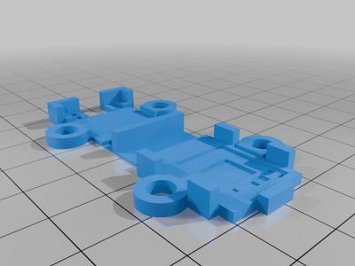 GEPRC Gemini Xrossband holder for Speedybee Mario 8 fold