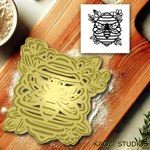 beehive cookie cutter honey bee cutters