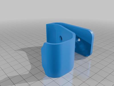 Countersunk screw holes - remix of TwoPuncakes' PS5 DualSense Controller Wall Mount remix of kiwithreed's Playstation PS5 Dualsense controller wall mount