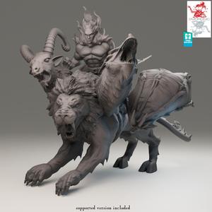 Azer Riding Chimera