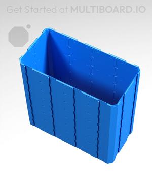 4x2x4 - Full Multipoint Rail - Standard Click-In Multibin Shell Extension
