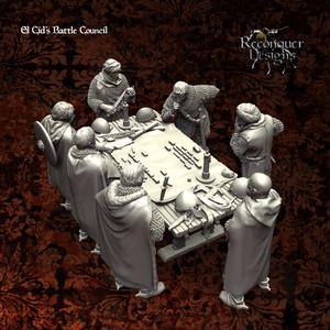 15mm El Cid's Battle Council