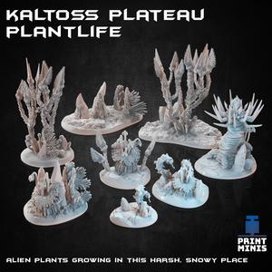 13x Alien Plants & Crystals - Terrain Kit - Expedition Collection