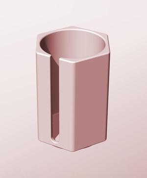 CH68-110-S Stackable slotted component box for creative makers