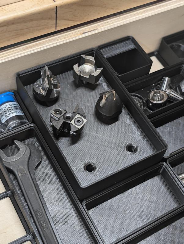 Gridfinity Facemill Storage