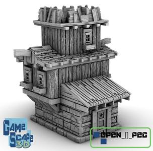 2 Story House with Lookout Platform