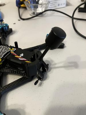DJI and ELRS Antenna mount for AOS 5 Evo