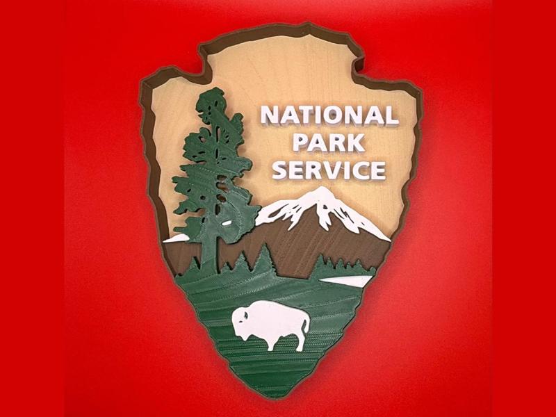 National Park Services Wall or Desk Sign