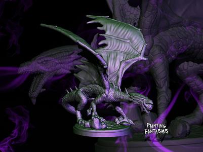 Adult Purple Dragon