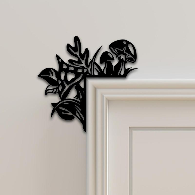 Mushroom Door Corner Decor
