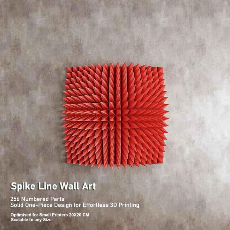 SpikeLine Wall Art Designs