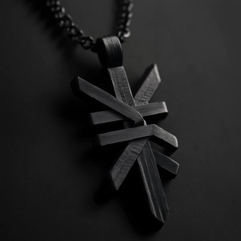 Cross Pendant – Bold and Modern Symbolism