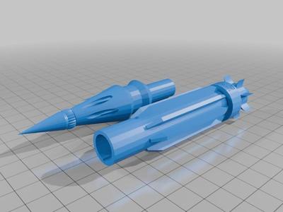Mandalorian Rocket split