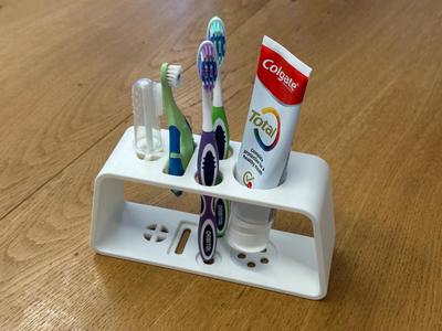 Family Toothbrush Holder 2+1