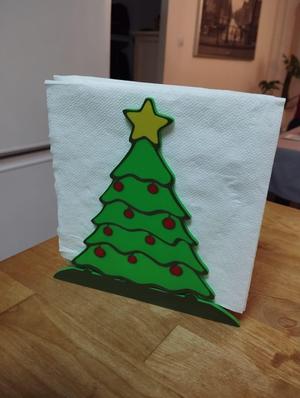 Servilletero Arbol navidad