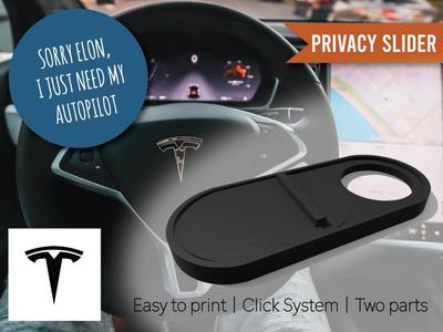Tesla Privacy slider camera / Privacy webcams