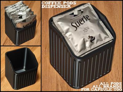 COFFEE PODS DISPENSER - FOR ALL BRANDS_CAPSULE TOO
