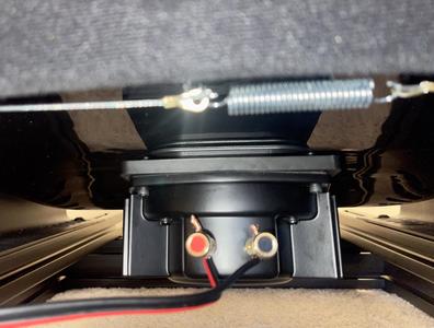 NRG Bass Shaker Harness Hole Mount