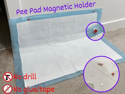 Pee Pad Magnetic Holder