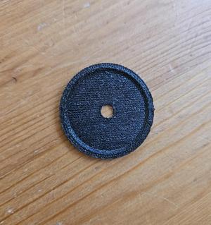 Rubber Washer for Vacuum Anti-Crush Valve for Cyclone Dust Collector by Bluetopia