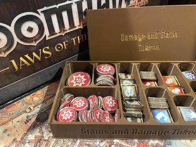 Jaws of the Lion Status and Damage Token Box