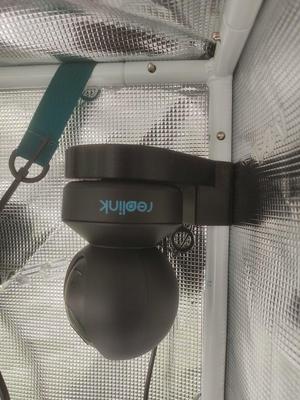 Reolink E1 grow tent pole mount