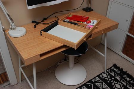 IKEA table drawer enlargement
