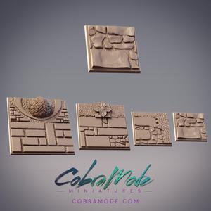 Slate Path Square Base Pack (4pcs)