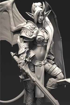 DEMON WOMAN VS DRAGON WOMAN V2