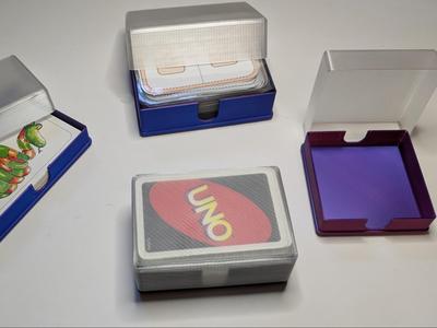 Box for card games (different sizes)