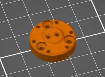 3-hole motor pinion flange for CASADIO IMPR3ZA