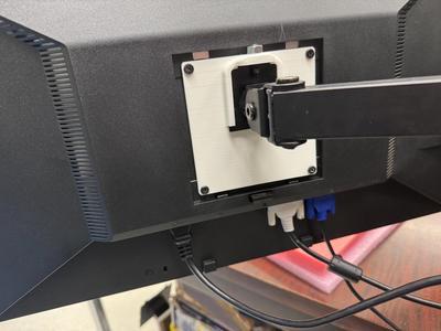 Monitor Arm VESA 100 Adapter
