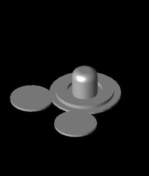 Mickey Filament Roll Stopper.stl